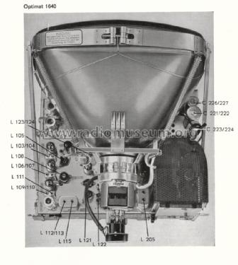 Optimat 1640; Loewe-Opta; (ID = 687652) TV-Radio