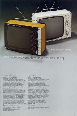P44 sensotronic line 2001 53320; Loewe-Opta; (ID = 1755564) Television