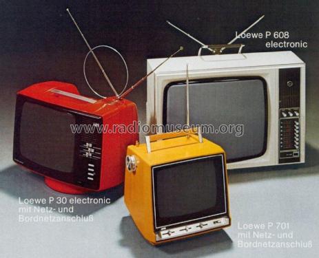 P608 52321; Loewe-Opta; (ID = 1755646) Television