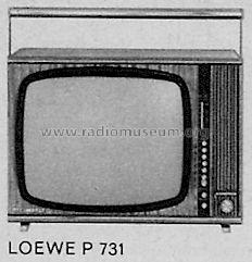 P731 93341; Loewe-Opta; (ID = 209327) Télévision