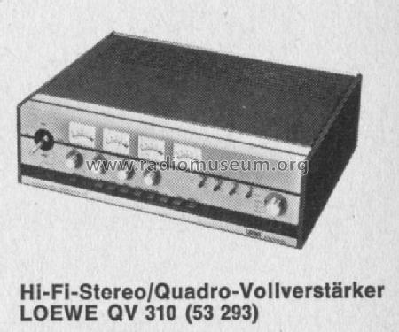 QV310 53293; Loewe-Opta; (ID = 164183) Ampl/Mixer