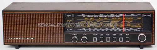 R112 53222; Loewe-Opta; (ID = 1851296) Radio