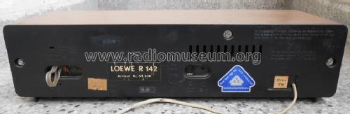 R142 54230; Loewe-Opta; (ID = 1512109) Radio