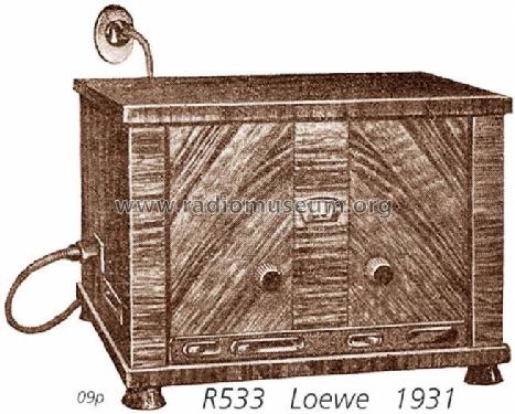 R533W; Loewe-Opta; (ID = 355) Radio