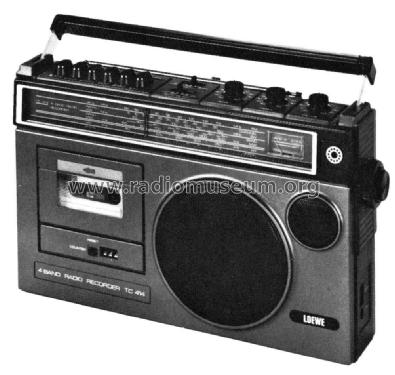4 Band Radio Recorder TC414 Art.-Nr. 58200; Loewe-Opta; (ID = 1793436) Radio