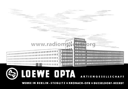 Ratsherr 53 1553W; Loewe-Opta; (ID = 2521251) Radio