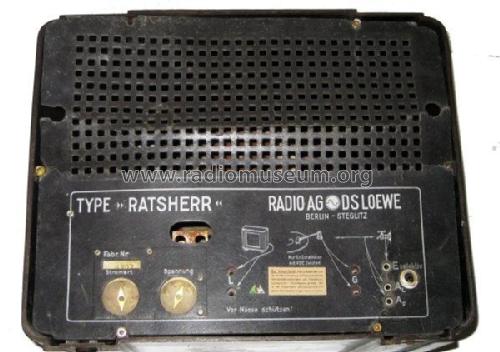 Ratsherr GW; Loewe-Opta; (ID = 1792631) Radio