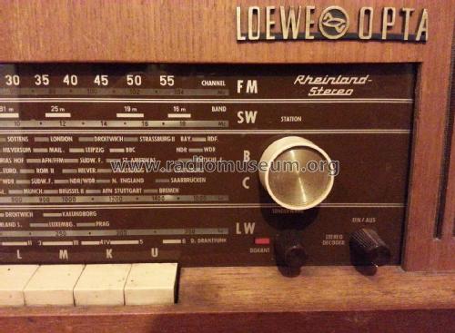 Rheinland-Stereo 52 029 Ch= 52828; Loewe-Opta; (ID = 1776696) Radio