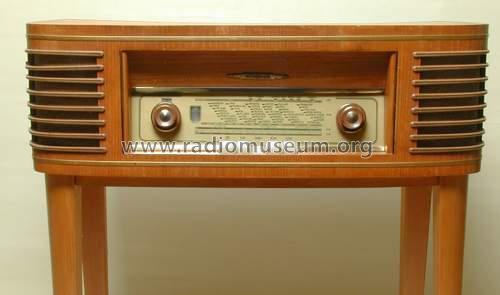 Rundfunktisch 2454T Ch= Apollo 541W; Loewe-Opta; (ID = 198531) Radio