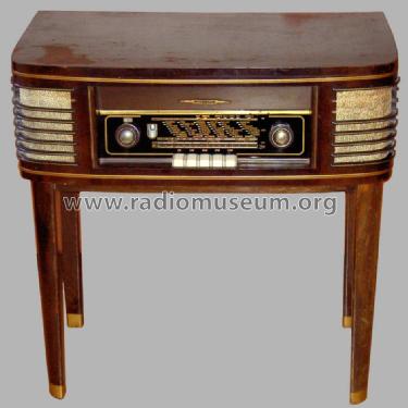 Rundfunktisch 2454T Ch= Apollo 541W; Loewe-Opta; (ID = 1377063) Radio