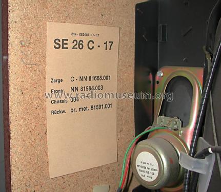 SE 26 Stereo System 30 Ch= 110 C8, Artikel-Nr. 62440; Loewe-Opta; (ID = 1578822) Television