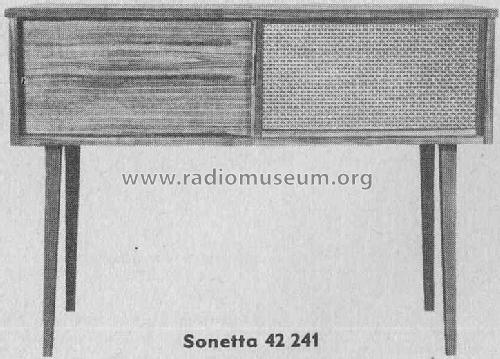 Sonetta 42 241; Loewe-Opta; (ID = 453756) Radio