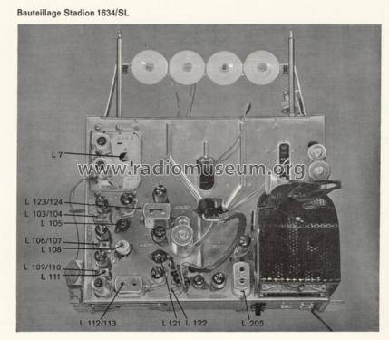 Stadion 1634SL; Loewe-Opta; (ID = 687613) Televisore
