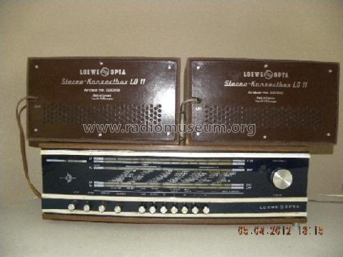 Stereo-Konzertgerät LO11 92061 ; Loewe-Opta; (ID = 1285304) Radio
