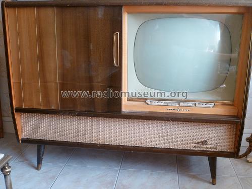 Tribüne 2664; Loewe-Opta; (ID = 1112762) TV Radio