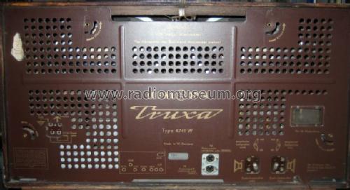 Truxa-Stereo 4741W; Loewe-Opta; (ID = 414422) Radio