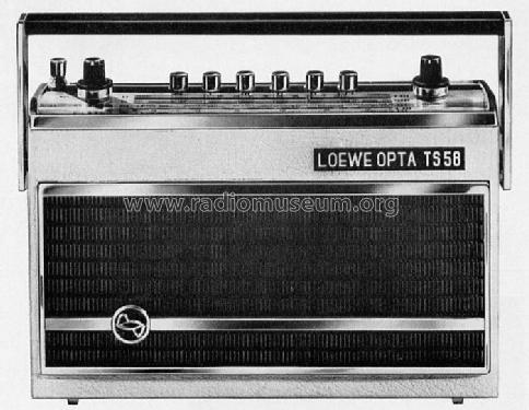 TS58 92370; Loewe-Opta; (ID = 579916) Radio