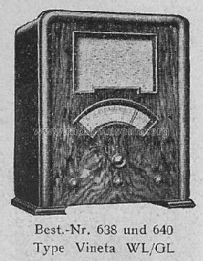Vineta GL; Loewe-Opta; (ID = 1504217) Radio