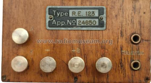 Audion RE123; Lorenz; Berlin, (ID = 2759369) mod-pre26