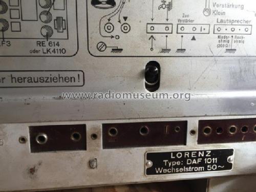 DAF1011; Lorenz; Berlin, (ID = 2521030) Radio