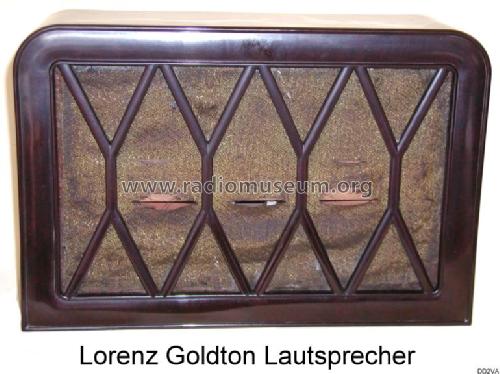 Goldton 3 ZLFK129 / ZLFG129; Lorenz; Berlin, (ID = 96585) Speaker-P