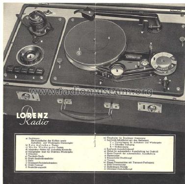 Heimstudio-Koffer ; Lorenz; Berlin, (ID = 334202) Sonido-V