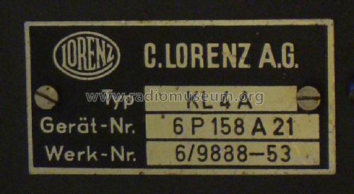 Kleinfunksprechgerät KL4A; Lorenz; Berlin, (ID = 1939107) Commercial TRX