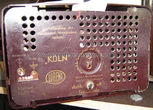 Köln I ; Lorenz; Berlin, (ID = 973693) Radio