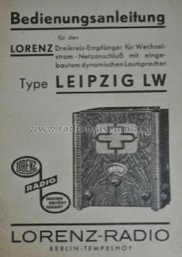 Leipzig LW; Lorenz; Berlin, (ID = 1866743) Radio