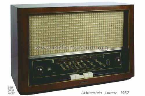 Lichtenstein ; Lorenz; Berlin, (ID = 707961) Radio