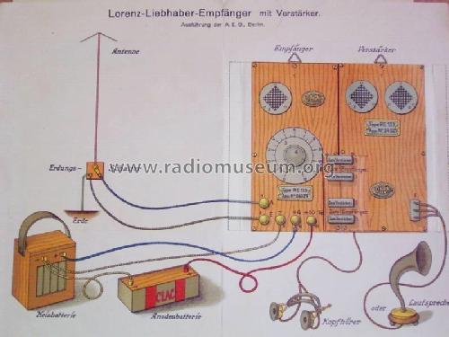 Liebhaber - Empfänger ; Lorenz; Berlin, (ID = 976871) Radio