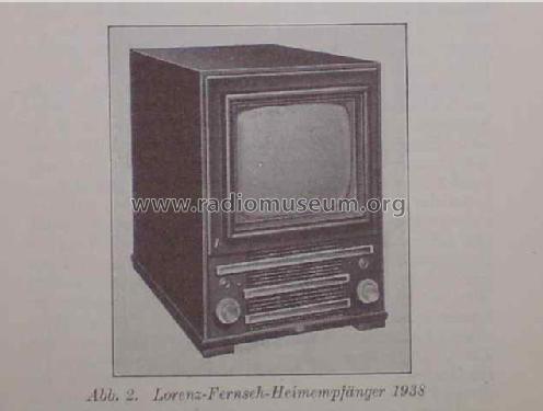 Modell 38 HE4; Lorenz; Berlin, (ID = 63534) Televisión