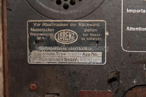 München LW; Lorenz; Berlin, (ID = 2093493) Radio