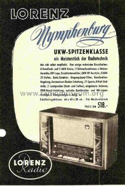 Nymphenburg ; Lorenz; Berlin, (ID = 725716) Radio