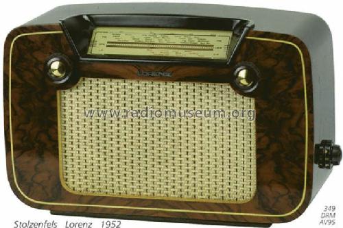 Stolzenfels ; Lorenz; Berlin, (ID = 432) Radio