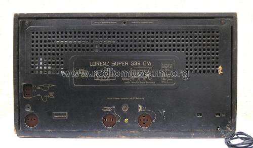 Super 338GW; Lorenz; Berlin, (ID = 135074) Radio