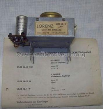 ULEI 52/II 'W'; Lorenz; Berlin, (ID = 1404796) Converter