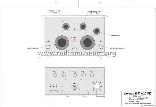 Völkerbund 1 ERWV527; Lorenz; Berlin, (ID = 866453) Radio