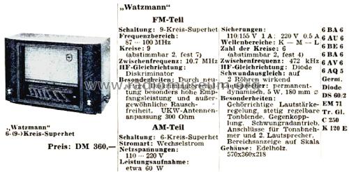 Watzmann ; Lorenz; Berlin, (ID = 2795834) Radio