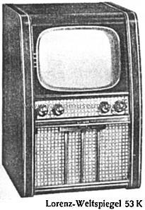 Weltspiegel 53K; Lorenz; Berlin, (ID = 30797) TV Radio