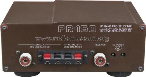 PR-150; Lowe Electronics Ltd (ID = 2544824) Converter