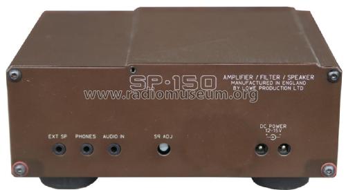Amplifier / Filter / Speaker SP-150; Lowe Electronics Ltd (ID = 2544834) Ampl/Mixer