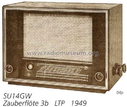 Zauberflöte 3b SU14GW; LTP, Apparatewerk (ID = 1921) Radio