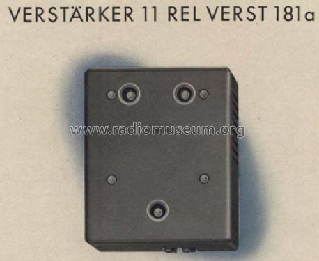 Verstärker 11 Rel Verst 181a; Luftfahrtgerätewerk (ID = 1934744) Ampl/Mixer