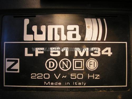 LF 51 M34; Luma Elektronik AB , (ID = 1979846) Television