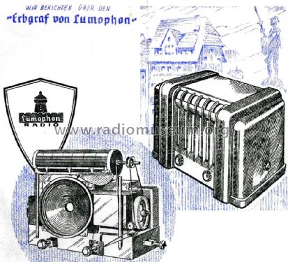 Erbgraf W WD225; Lumophon, Bruckner & (ID = 990224) Radio