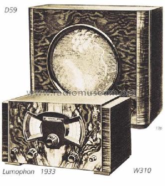 G310; Lumophon, Bruckner & (ID = 453) Radio