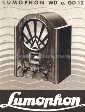 GD12; Lumophon, Bruckner & (ID = 988956) Radio