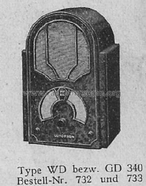 GD340; Lumophon, Bruckner & (ID = 1504905) Radio