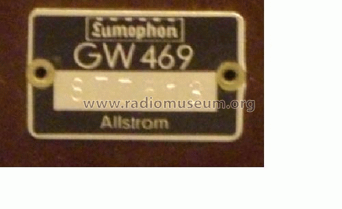 GW469; Lumophon, Bruckner & (ID = 670459) Radio